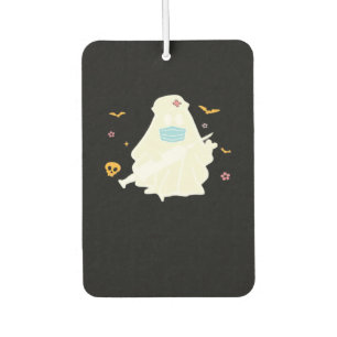 Spooky Nurse Practitioner Cute Halloween Oversized Car Air Freshener