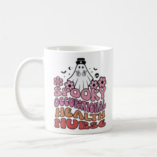 Spooky Occupational Health Nurse Women Coffee Mug