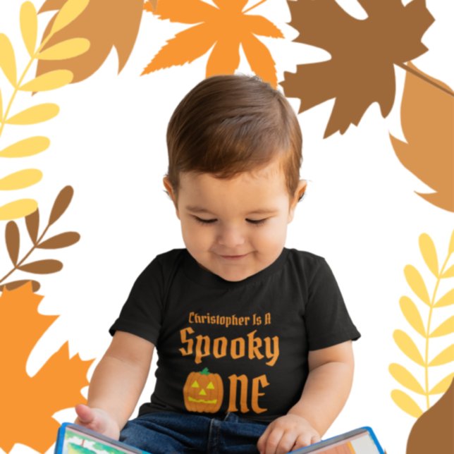 Spooky One 1st Birthday Baby T-Shirt (Creator Uploaded)