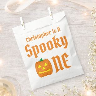 Spooky One 1st Birthday Favour Bags