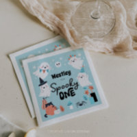 Spooky One Cute Ghost Boy 1st Birthday Party