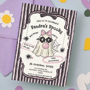 Spooky One — Cute Halloween 1st Birthday Invite