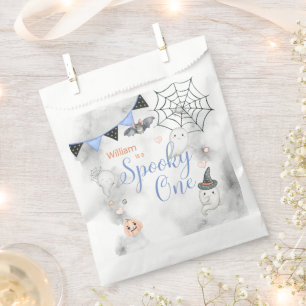 Spooky One Cute Halloween Ghost 1st Birthday Party Favour Bags