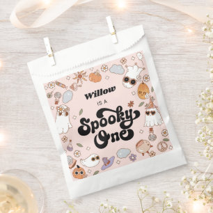 Spooky One Groovy Halloween 1st Birthday Favour Bags