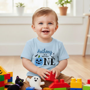 Spooky One Halloween 1st Birthday Baby T-Shirt