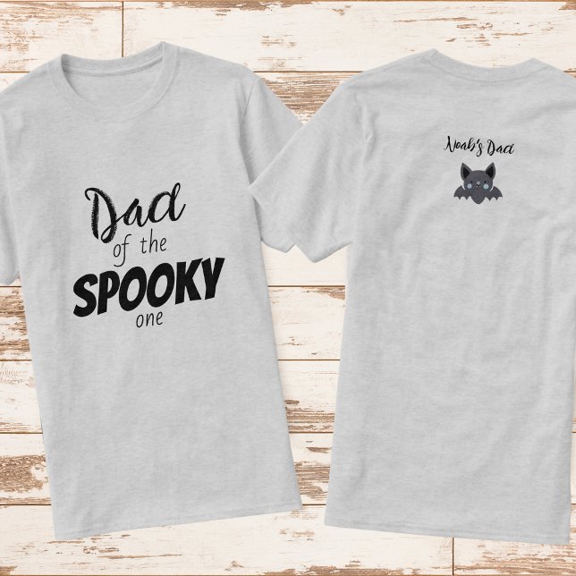 Spooky One | Halloween Birthday | Dad Shirt Blue (Creator Uploaded)