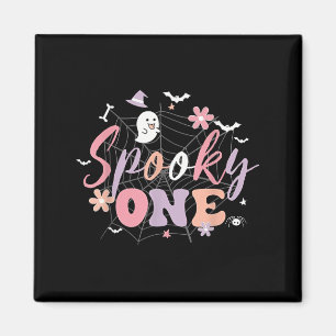 Spooky One Halloween Birthday For Baby Girl Or Boy Magnet