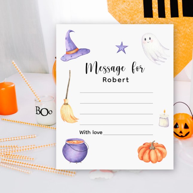 Spooky one halloween birthday time capsule message (Creator Uploaded)