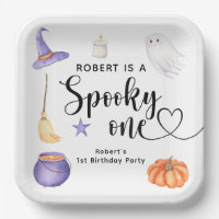 Spooky One Halloween First birthday party