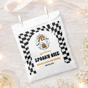 Spooky One Halloween Retro 1st Birthday Party Favour Bags