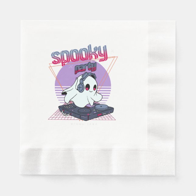 Spooky Party Halloween Napkin (Front)