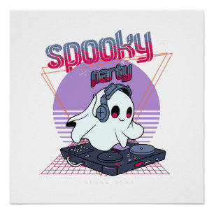 Spooky Party Halloween Poster