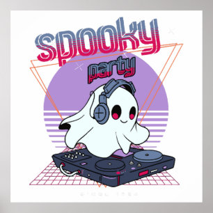 Spooky Party Halloween Poster