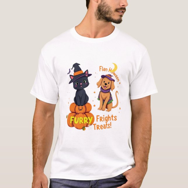 Spooky Pet Party T-Shirt (Front)
