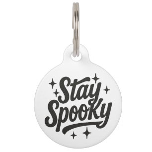Spooky Pet Tag