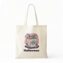 Spooky Popcorn Halloween bag