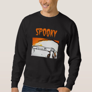 Spooky Pregnancy Halloween. Being Pregnant Is Scar Sweatshirt