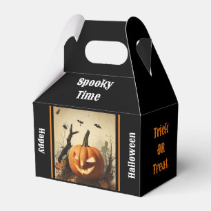 Spooky Pumpkin Halloween Collection Favour Box