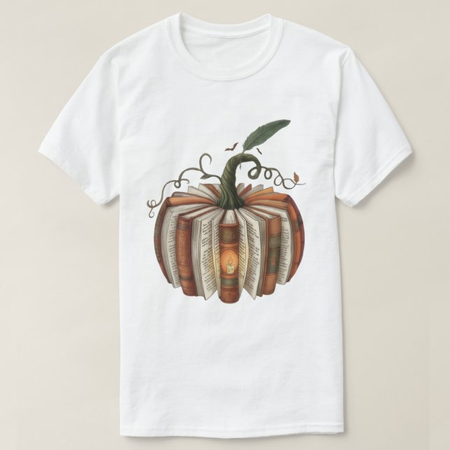 Spooky Pumpkin Halloween T-Shirt” T-Shirt (Design Front)