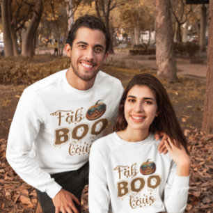 Spooky Pumpkin Matching Halloween Family Sweatshirt