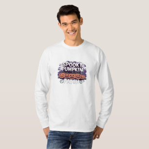 Spooky Pumpkin Patch Halloween Long Sleeve T-Shirt