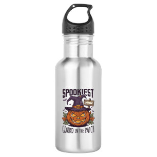 Spooky Pumpkin Shirt Vintage Engraving Halloween T 532 Ml Water Bottle