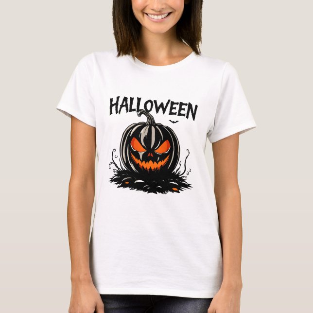 Spooky Pumpkin T-Shirt (Front)