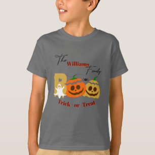 Spooky Pumpkin Trick or Treat T-Shirt
