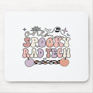 Spooky Radiology Tech Halloween Rad Technologist R Mouse Pad