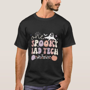 Spooky Radiology Tech Halloween Rad Technologist R T-Shirt