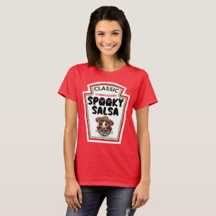 Spooky Salsa GIRL Romantic Dancing Couple T-Shirt