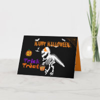 Spooky Saurus T-Rex happy halloween