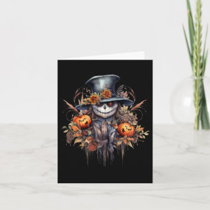 Spooky Scary Halloween Ghost Card