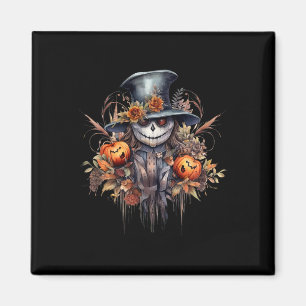 Spooky Scary Halloween Ghost  Magnet