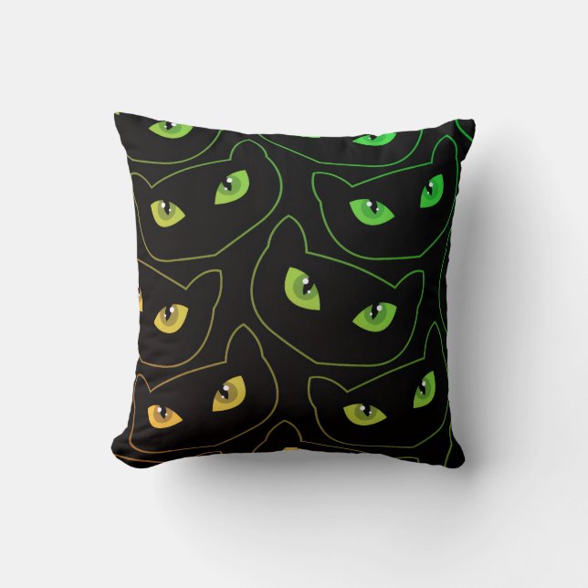 Spooky Seamless Pattern F (Style: 1) Cushion (Front)