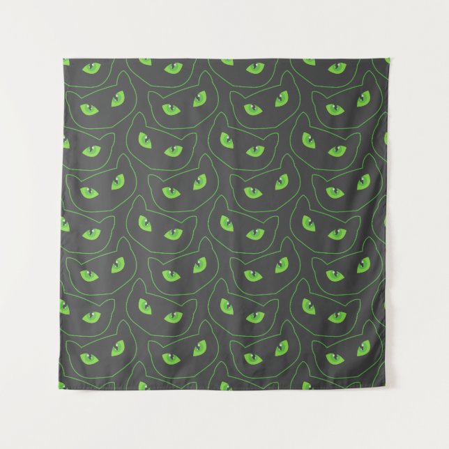 Spooky Seamless Pattern F (Style: 2) Tapestry (Front)
