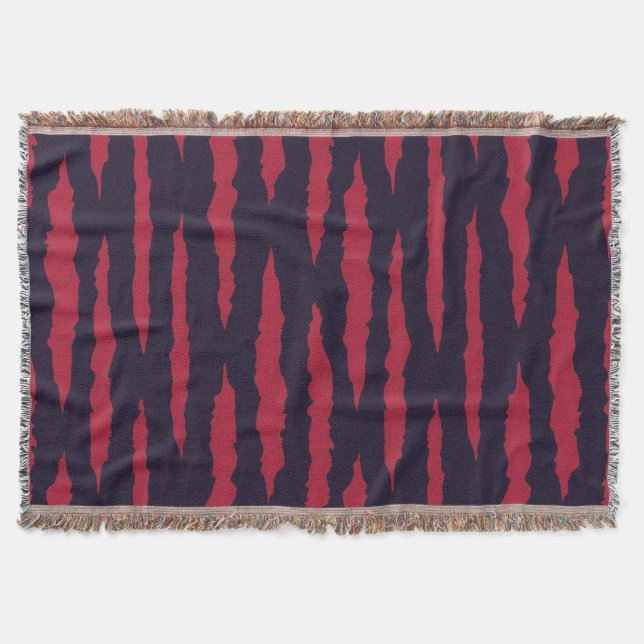 Spooky Seamless Pattern G (Style: 1) Throw Blanket (Front)