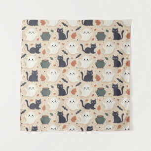 Spooky Seamless Pattern I (Style: 1) Tapestry
