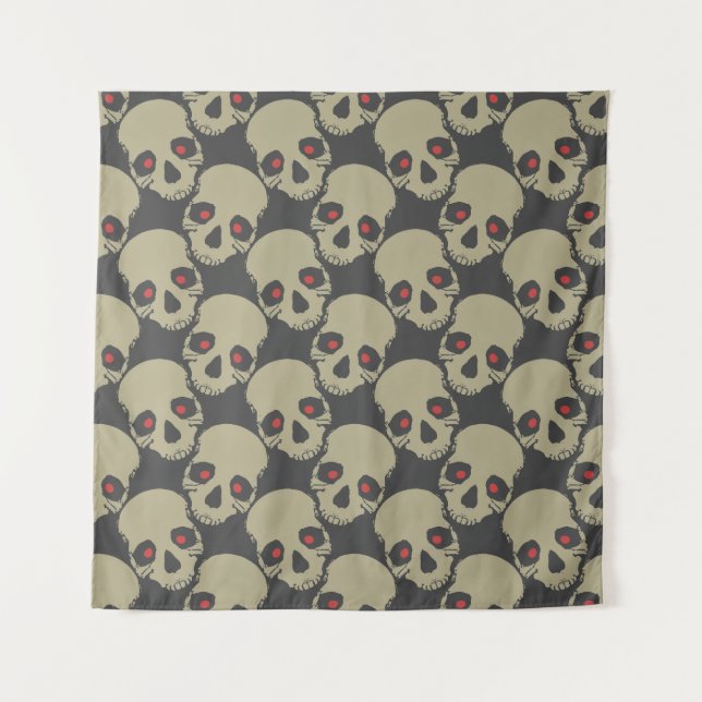 Spooky Seamless Pattern K (Style: 2) Tapestry (Front)