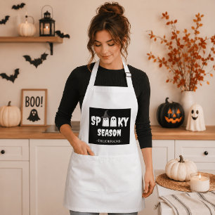 Spooky Season Apron – Funny Halloween Kitchen Gift