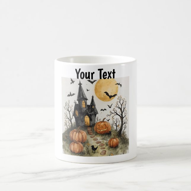 Spooky Season Coffee Cup. Mug (Center)