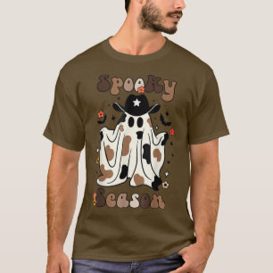 Spooky Season Cowboy Boo Tee, Boo Haw Cowboy Ghost T-Shirt