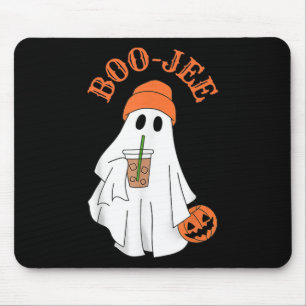Spooky Season Cute Boujee Ghost Halloween Costume Mouse Pad