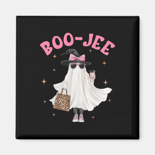 Spooky Season Cute Ghost Funny Halloween Boujee Bo Magnet