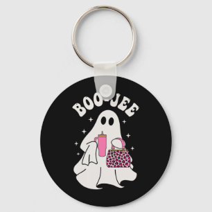 Spooky Season Cute Ghost Halloween Costume Boo-jee Key Ring