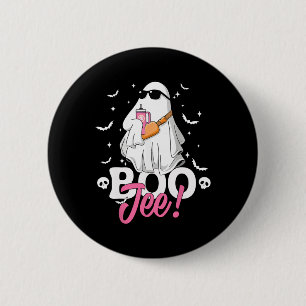 Spooky Season Cute Ghost Halloween Costume Boujee 6 Cm Round Badge
