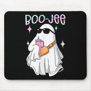 Spooky Season Cute Ghost Halloween Costume Boujee Mouse Pad