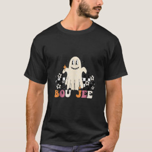 Spooky Season Cute Ghost Halloween Costume Boujee  T-Shirt
