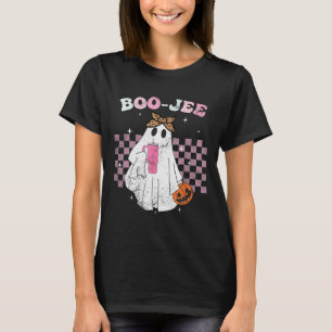 Spooky Season Cute Ghost Halloween Costume Boujee T-Shirt