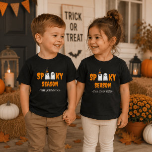 Spooky Season – Cute Halloween Outfiit Toddler T-Shirt